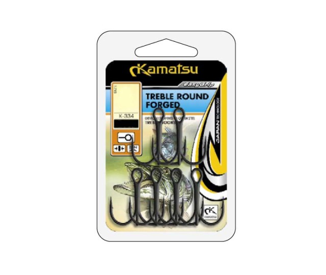 Kamatsu Round forged trojháky v.2 6ks/bal