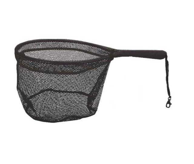 AM6008613 Mistrall Spin Black 60x60cm d.85cm očko 7mm pogumovaná sieťka