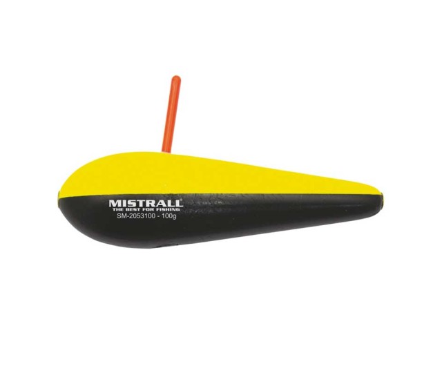 SM2053100 Mistrall Float sumcový plavák 100gr žltý