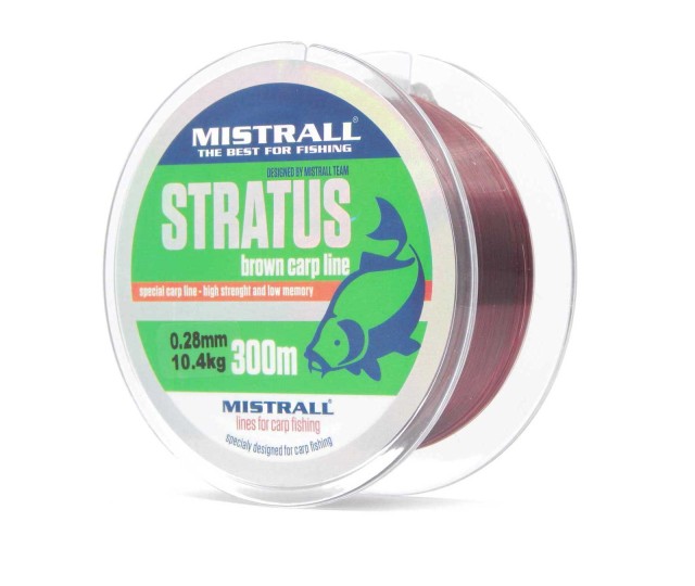 ZMH3332025 Mistrall Stratus Carp brown 300m 0,25mm