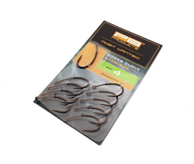 24851 PB Products Power Curve barbless PTFE v.4 10ks/bal