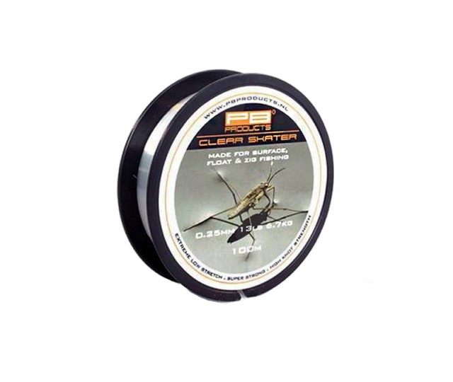 26252 PB Products ZIG Clear skater 0.25mm 6.7kg 100m