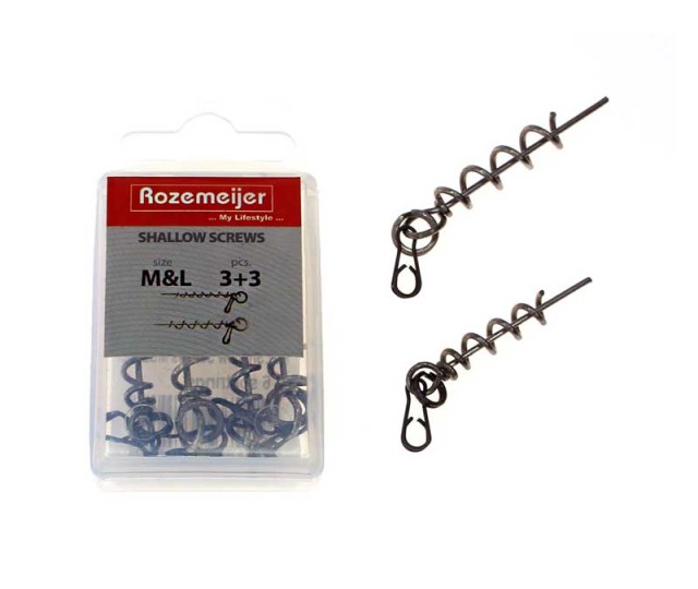 68590 Rozemeijer Shallow screws M-L 3+3ks/bal