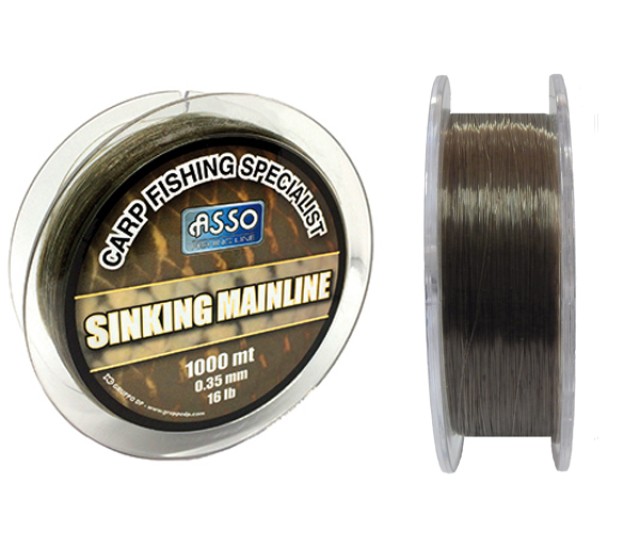 Asso Carp Specialist Sinking 1000m 0,28mm f.hnedá