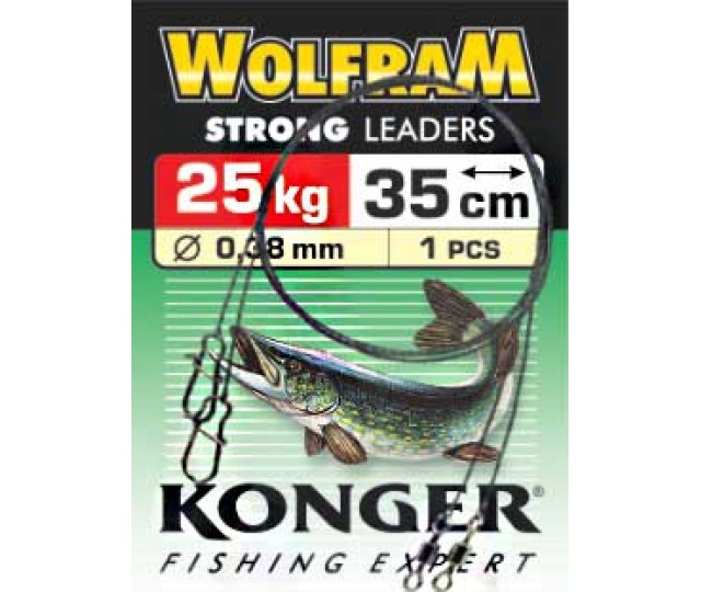 260035025 Konger Strong wolframove lanko 35cm 25kg