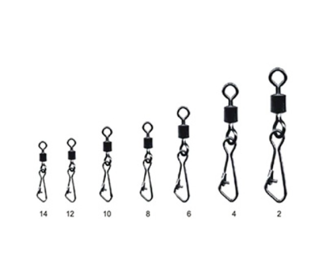 Valčekový obratlík + hook snap