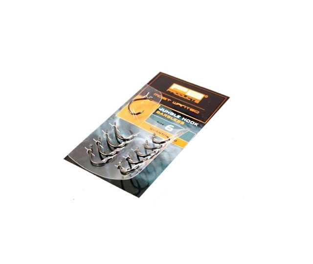 24821 PB Products Jungle barbless hook DBF v.4 10ks/bal