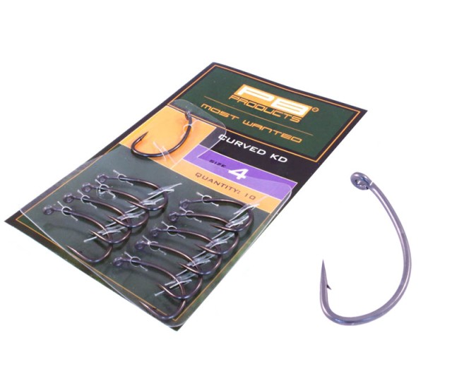24070 PB Products Curved KD hook DBF v.4 10ks/bal
